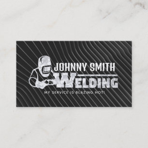 Welder Slogans Business Cards Visitenkarte