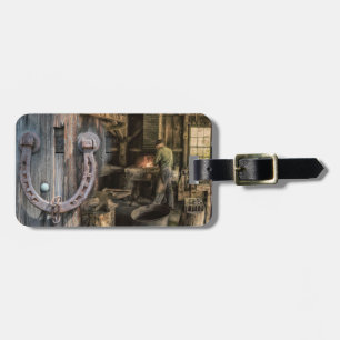 Welder Vintag Blacksmith Horseshoes Gepäckanhänger
