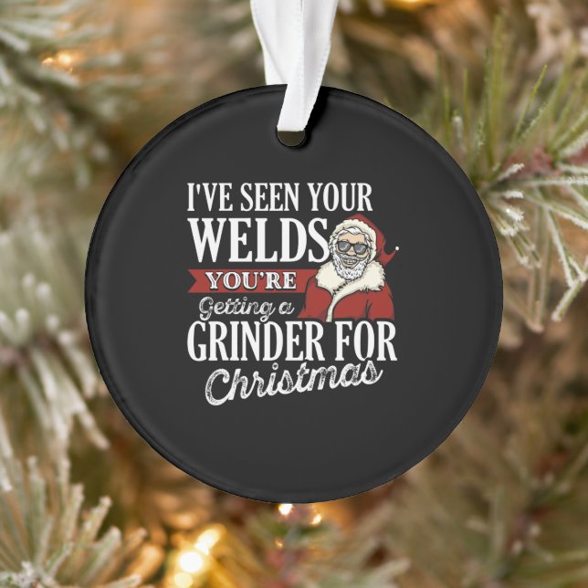 Welder Weihnachtsgeschenke Ich habe Ihre Welds Fun Ornament (Baum)
