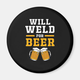 Welder wird gut für Bier Magnet