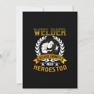 Welding Beursache Engineers Need Heroes Too Weld Ankündigung