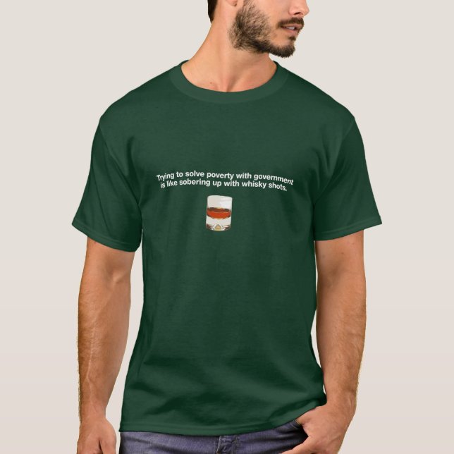 welfarewhiskyshotsT Dunkelheit T-Shirt (Vorderseite)