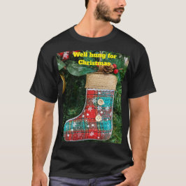 Well hung for Christmas. T-Shirt