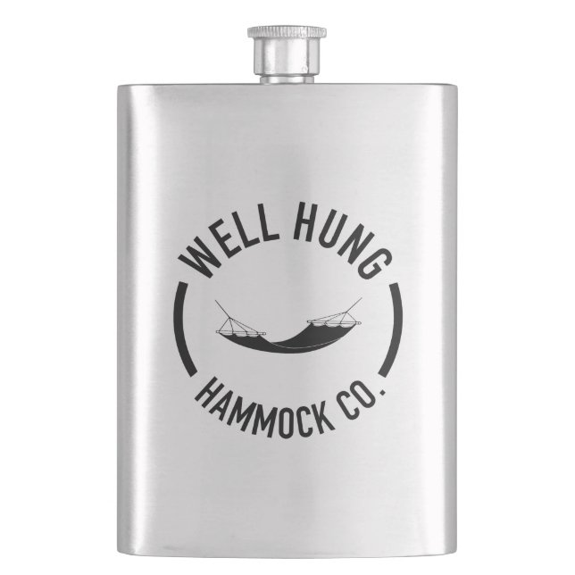 Well Hung Hammock Company Flachmann (Vorderseite)