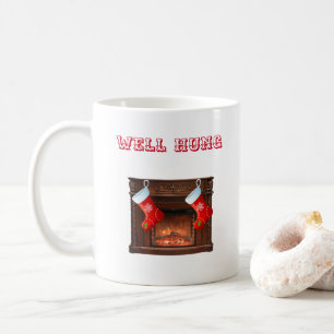 WELL HUNG HOLIDAY TASSE