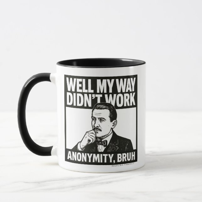 Well My Way Didn't Work - male - Mug Tasse (Links)
