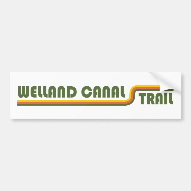 Welland Canal Trail Ontario Canada Autoaufkleber (Vorne)