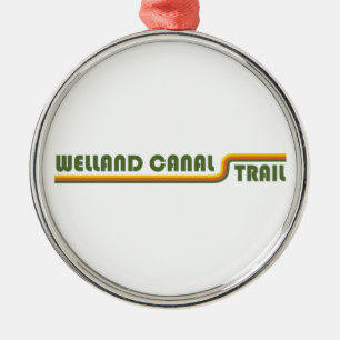 Welland-Kanal-Trail Ontario Kanada Ornament Aus Metall