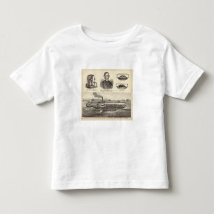 Wellblechdampfyacht Kleinkind T-shirt