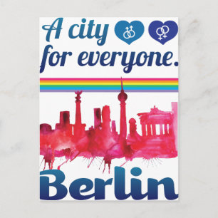 Wellcoda Berlin für alle Liebhaber der Stadt Postkarte