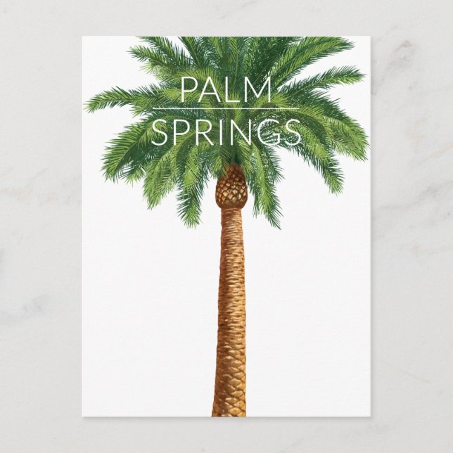 Wellcoda Palm Springs Sommerspass Urlaub Feiertagspostkarte (Vorderseite)