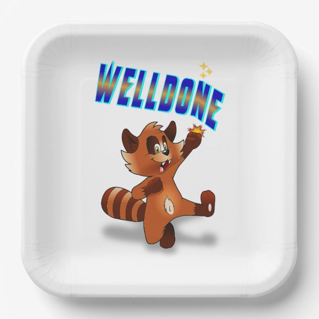 Welldon Pappteller (Vorderseite)