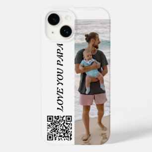 Wellds Best Daddy Fall Foto Case-Mate iPhone 14 Hülle
