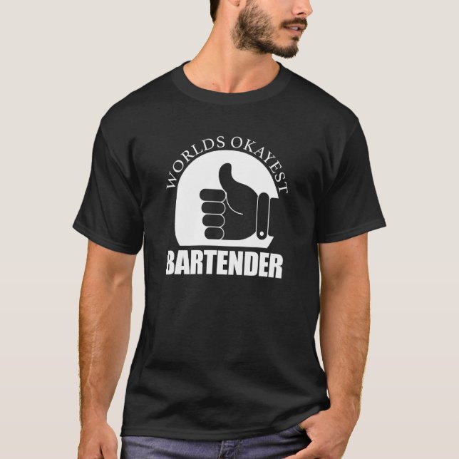 Wellds Tokest Barkeeper Bar Cocktail Mixer Beer M T-Shirt (Vorderseite)