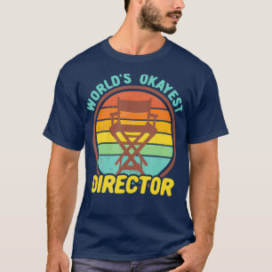 Wellds Tokest Director Funny Retro Filmmaker T-Shirt