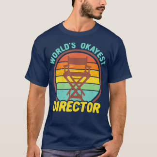 Wellds Tokest Director Funny Retro Filmmaker T-Shirt