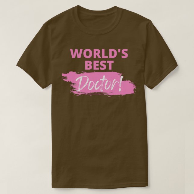 Welldx27 bester Arzt T-Shirt (Design vorne)