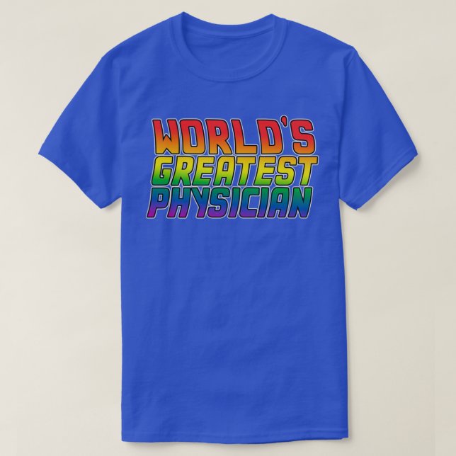 Welldx27er bester Arzt Lgbt Gay Pride 1 T-Shirt (Design vorne)