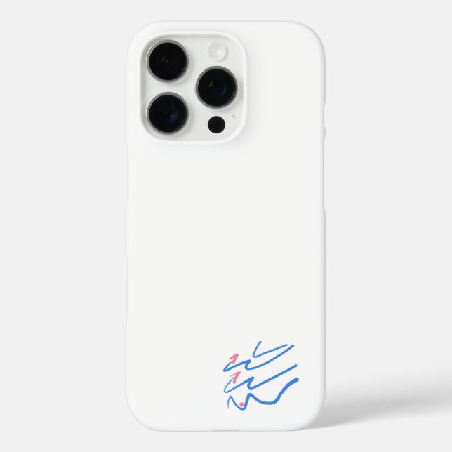 Welle 01 iPhone 16 pro hülle (Rückseite)