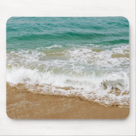 Welle auf dem Strand Mousepad