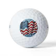 Welle der Freiheit Amerikas Flagge