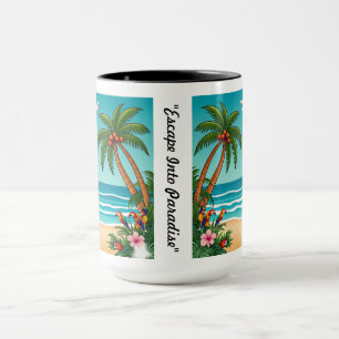 "Welle der Ruhe" Tasse