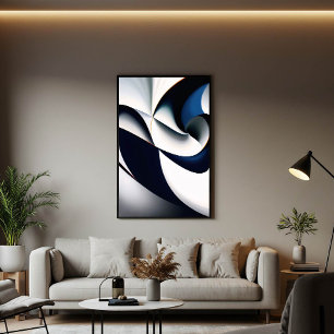 Welle der Stille Leinwanddruck