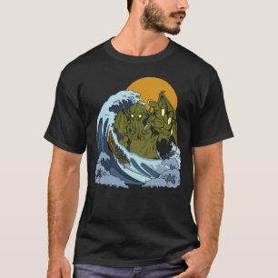 Welle des Cthulhu T-Shirt