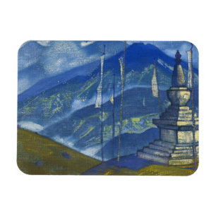 Welle des Nebels, 1924 von Nicholas Roerich Magnet
