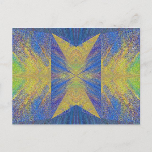 Welle des Schmetterlings 2 Postkarte (Vorderseite)