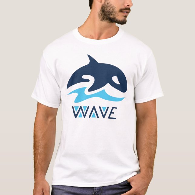 Welle T-Shirt (Vorderseite)