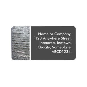 Wellen Adressaufkleber