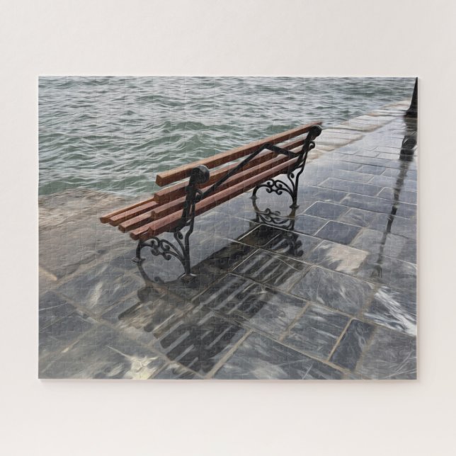 Wellen an Land (Horizontal)