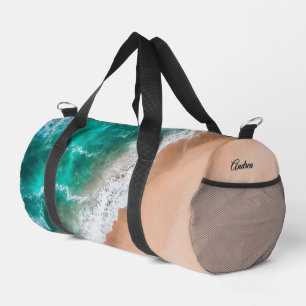 Wellen auf dem Sandstrand Persönlich Duffle Bag