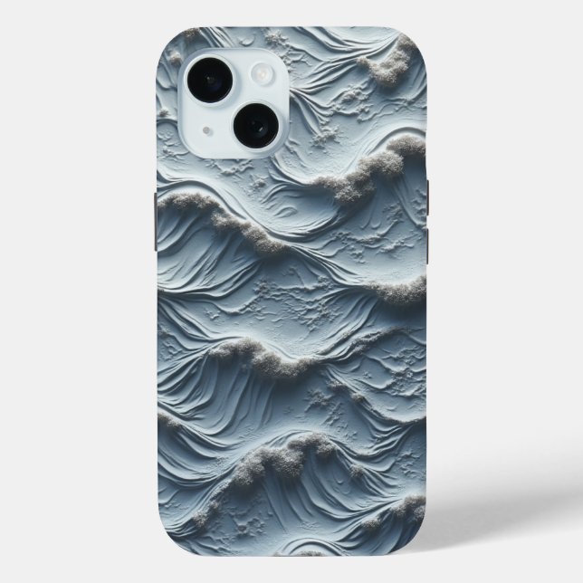 Wellen Case-Mate iPhone Hülle (Rückseite)
