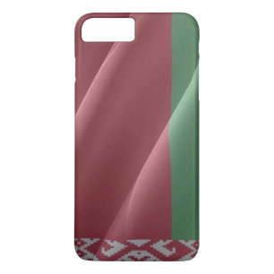 Wellen der Flagge von Belarus - Case-Mate iPhone Hülle