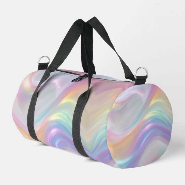 Wellen des Lichts Duffle Bag (Linke Seite)