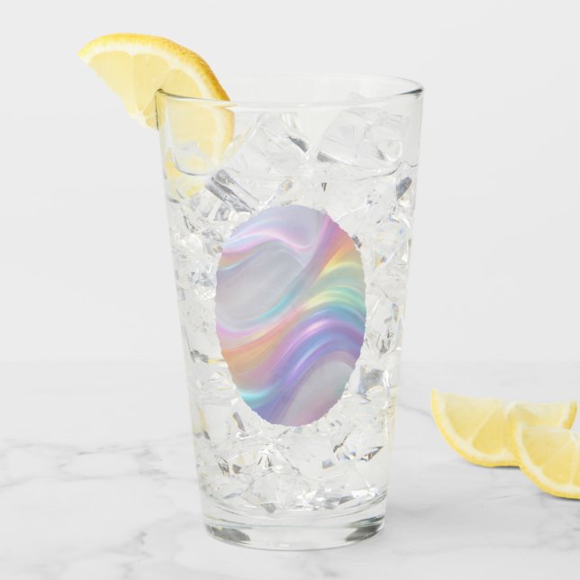 Wellen des Lichts Glas (Vorderseite Ice)