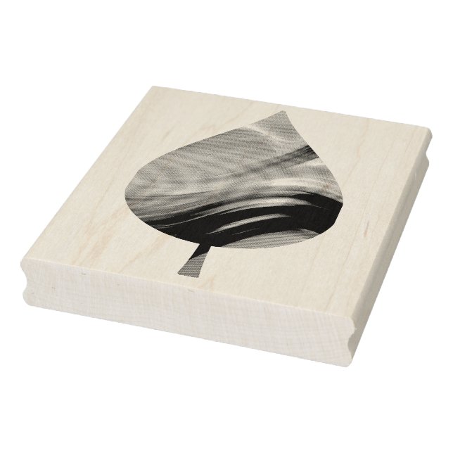 Wellen des Lichts Gummistempel (Stempel)