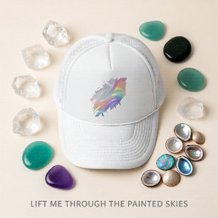 Wellen des Lichts Truckerkappe