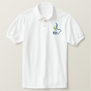 Wellen des Wandels besticktes Shirt