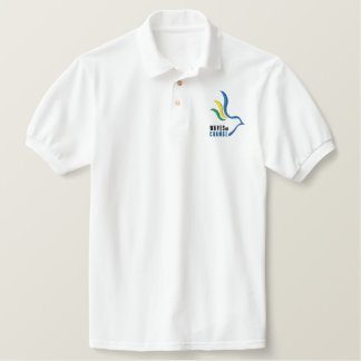 Wellen des Wandels besticktes Shirt