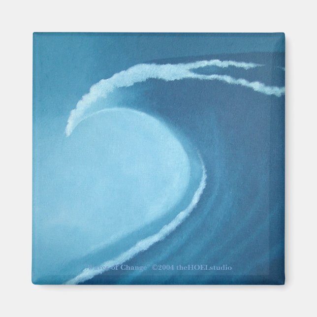 Wellen des Wandels Magnet (Vorne)