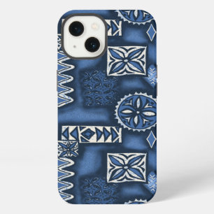 Wellen-Kriegers-HawaiianerTapa iPhone Hülle
