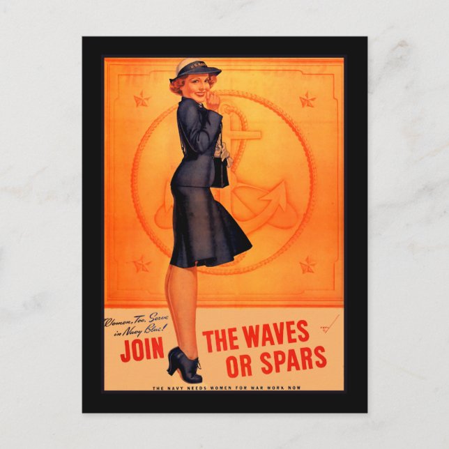 Wellen oder Sparren Postkarte (Vorderseite)