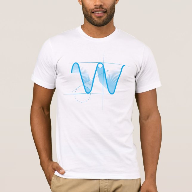 Wellen-Protokoll T-Shirt (Vorderseite)