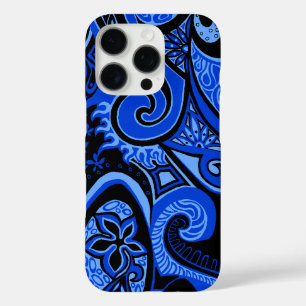 Wellen-Reise Vintages psychedelisches iPhone 16 Pro Hülle