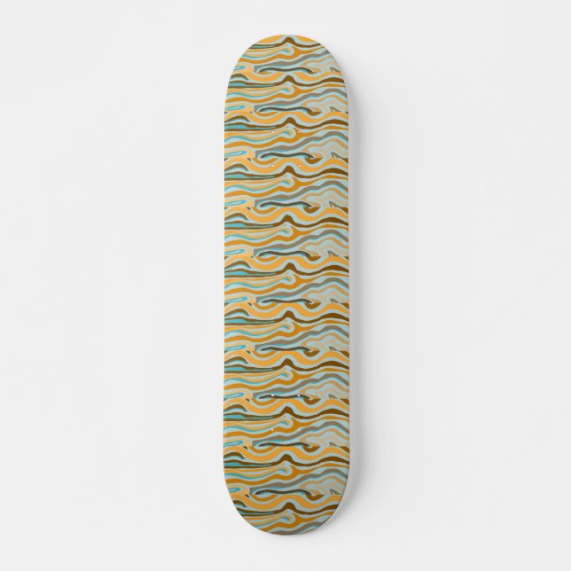 Wellen Skateboard (Vorne)