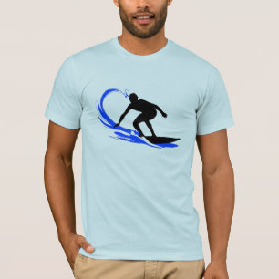 Wellen-surfender T - Shirt