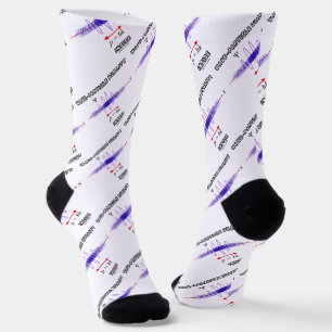 Wellen-Teilchen-Dualität innerhalb des Grundsatzes Socken